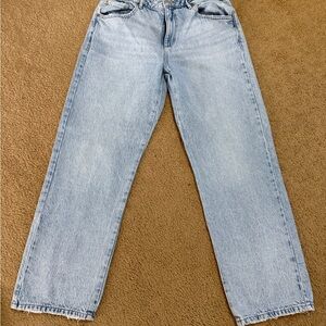 Garage Light Blue Straight women's Jeans